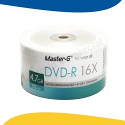 PACK 50 DVD-R 16X MASTER-G