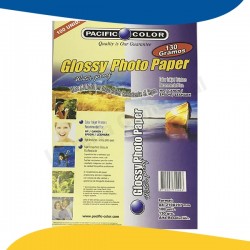 PAPEL FOTO GLOSSY 130GRS...