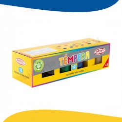 CAJA TEMPERA 12 COL.15 ML....