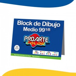 BLOCK DIBUJO MEDIO N°99 1/8...