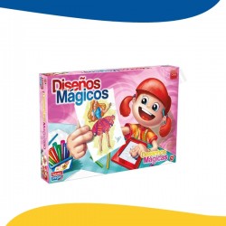JUEGO CREA DISEÑOS MAGICOS...