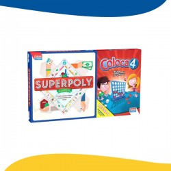 JUEGO SUPERPOLY + COLOCA 4...