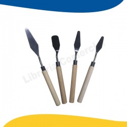 SET DE 4 ESPATULAS...
