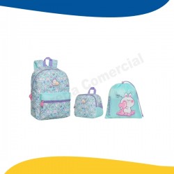 PACK KID CONEJO MENTA HEAD